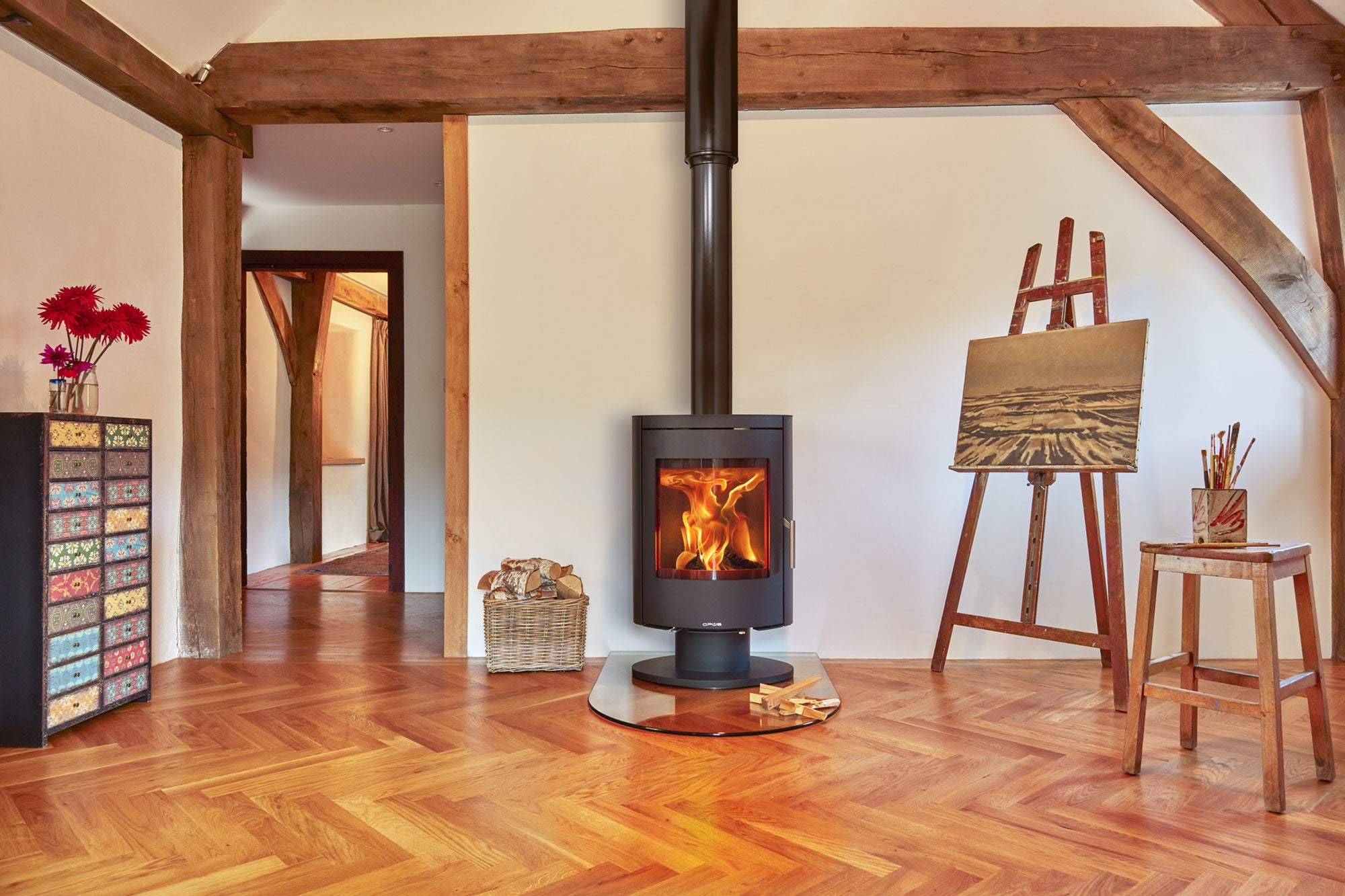 How to light your new log burner