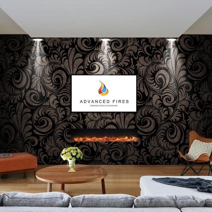 Advanced Fires Widescreen Panoramic Fire Wall Electric Fire 🔥