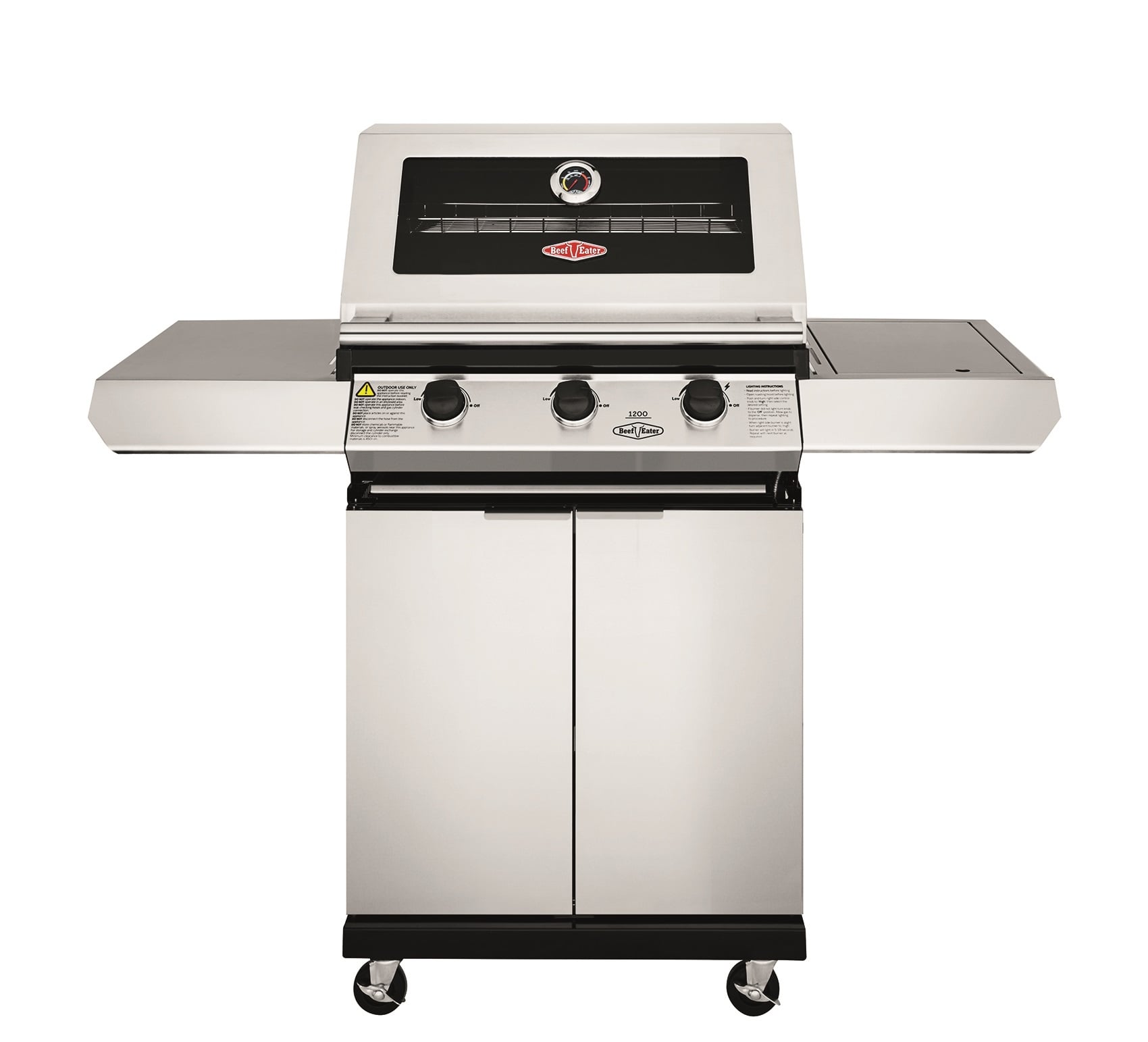 Beefeater 1200S Series - 3 Burner Freestanding Gas Barbecue