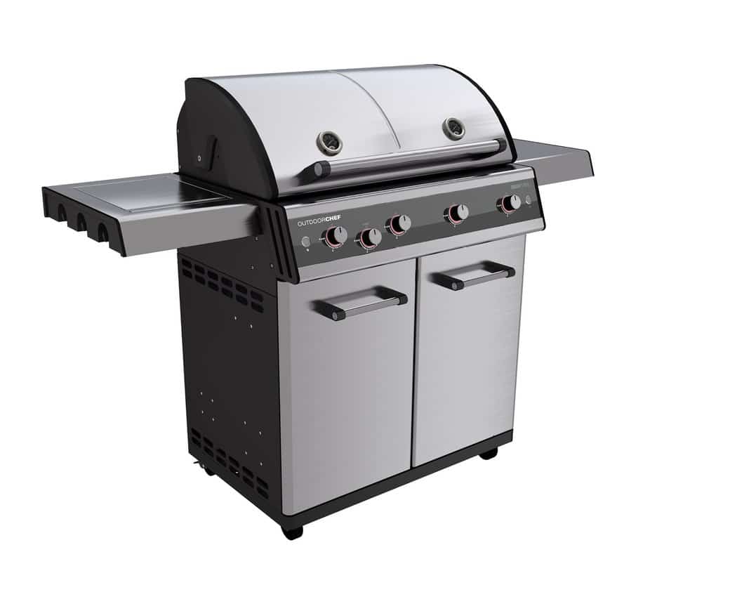 Outdoor Chef Dual Chef Stainless Steel 425 Gas Barbecue