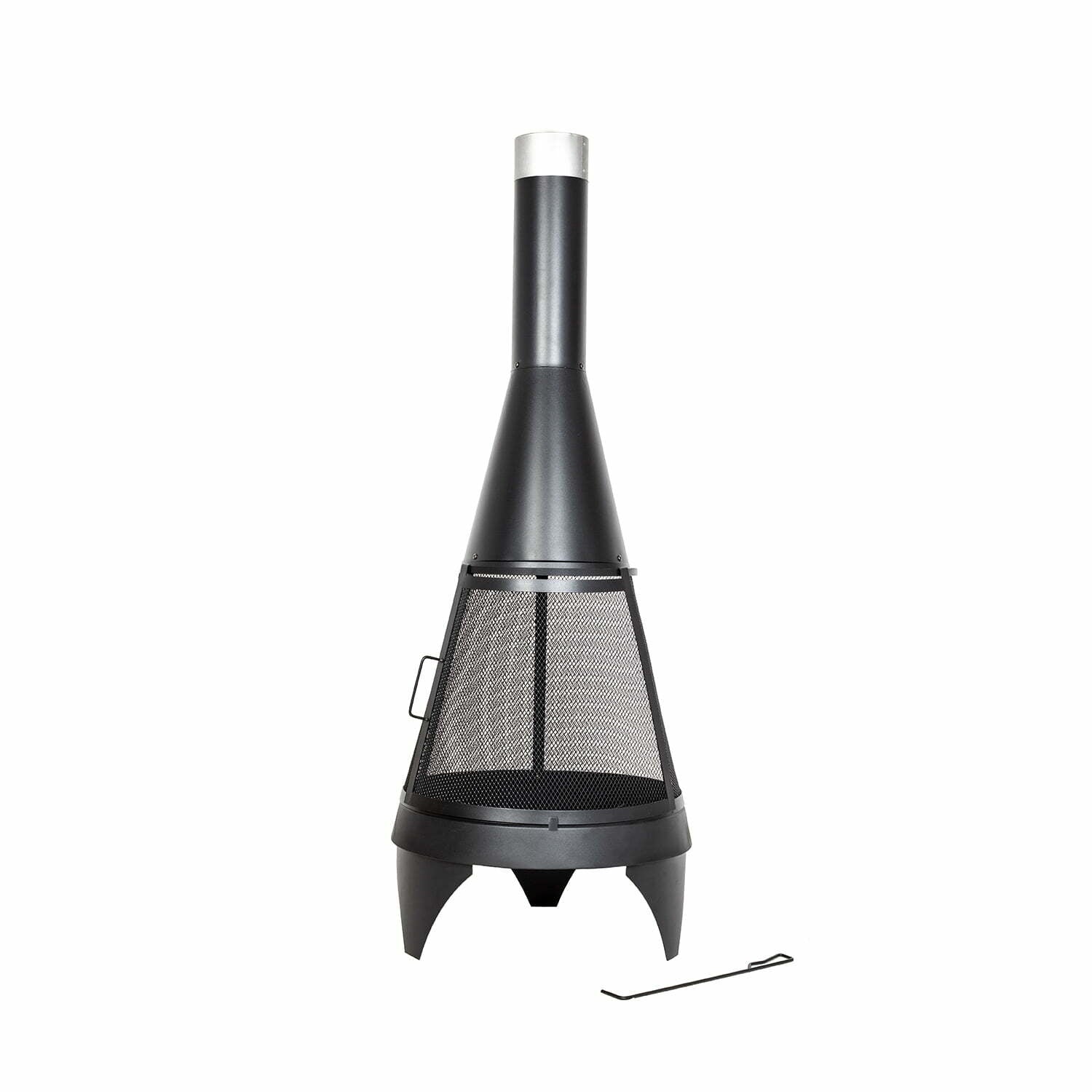 China Large Solid Cast Iron Outdoor Chiminea With Weave Pattern  Manufacturers, Suppliers, Distributor - Factory Direct Price - Gnee Garden
