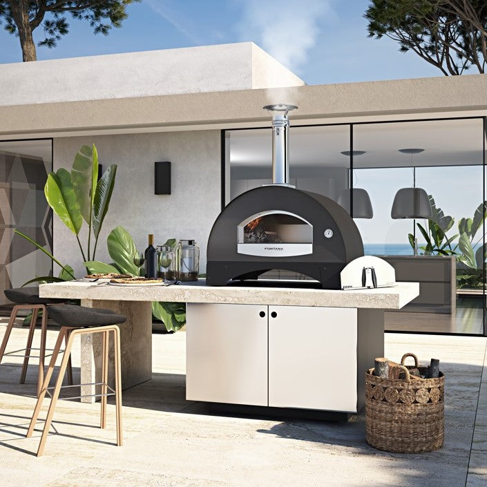 Fontana Amalfi Built In Wood Burning Pizza Oven
