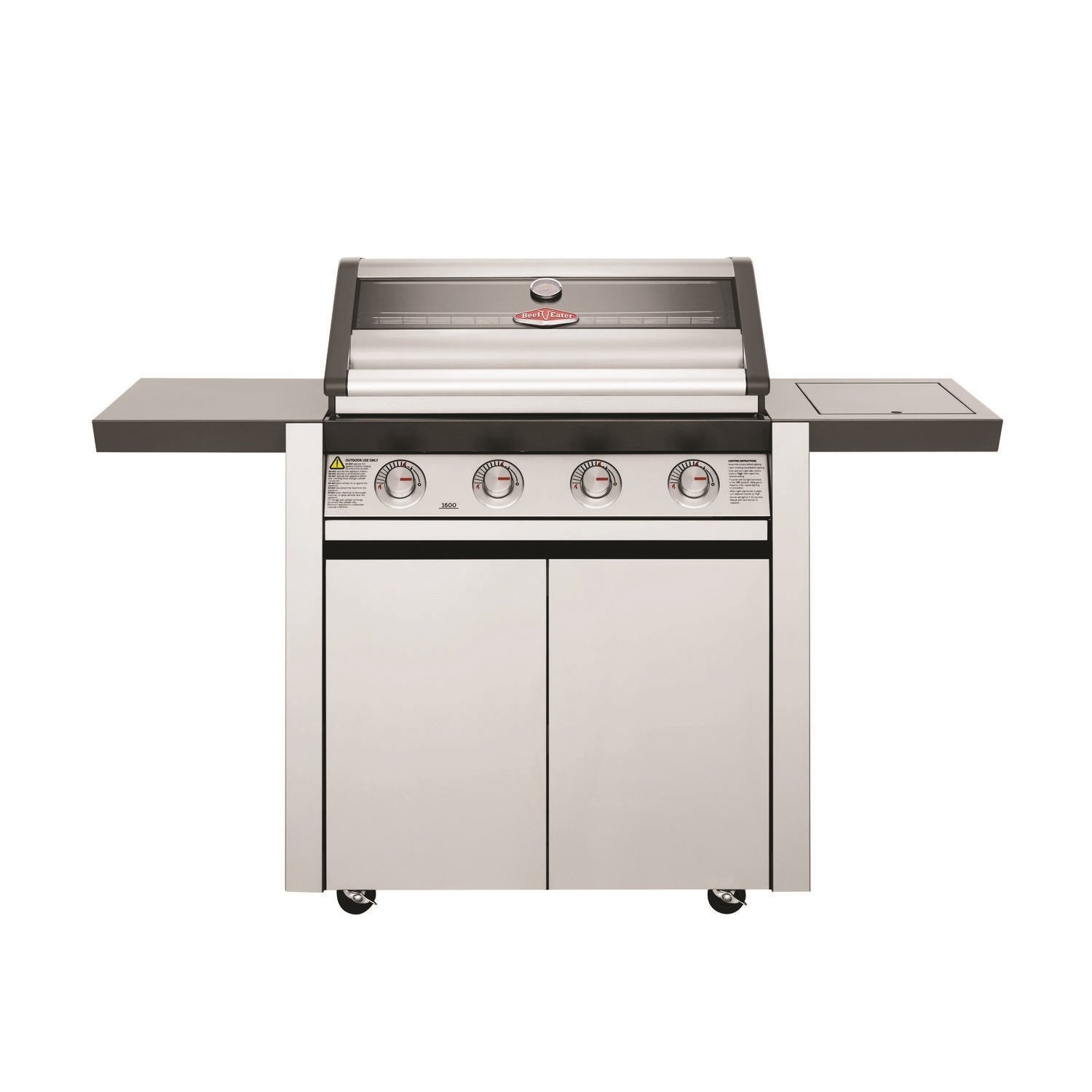 Beefeater 1600S Series - 4 Burner Gas Barbecue Grill and Trolley