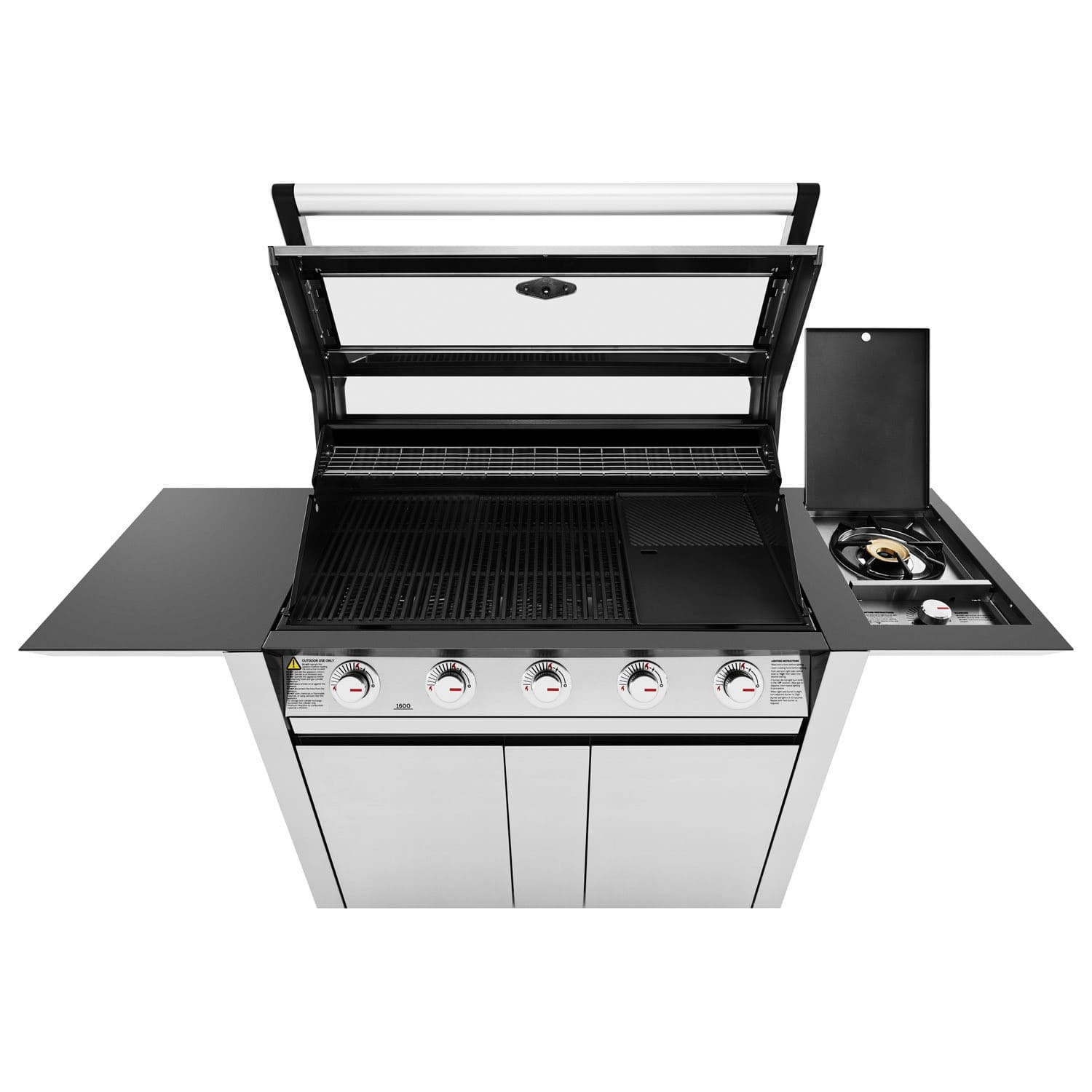 Beefeater 1600S Series - 5 Burner Gas Barbecue Grill and Trolley