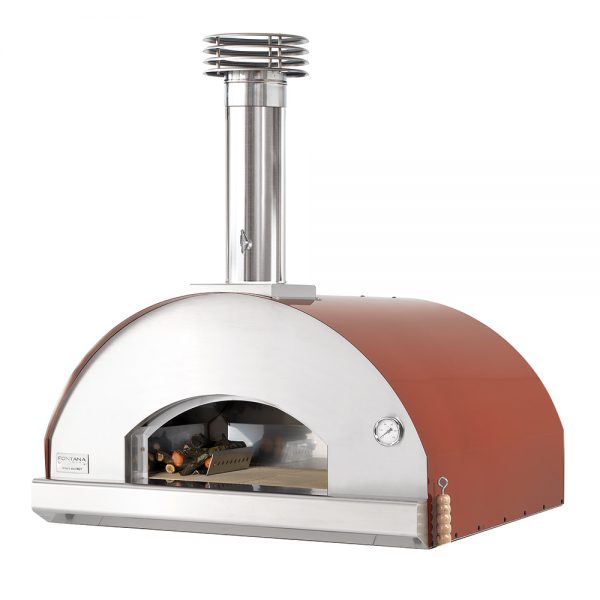 Fontana Forni Marinara Rosso Build In Wood Pizza Oven
