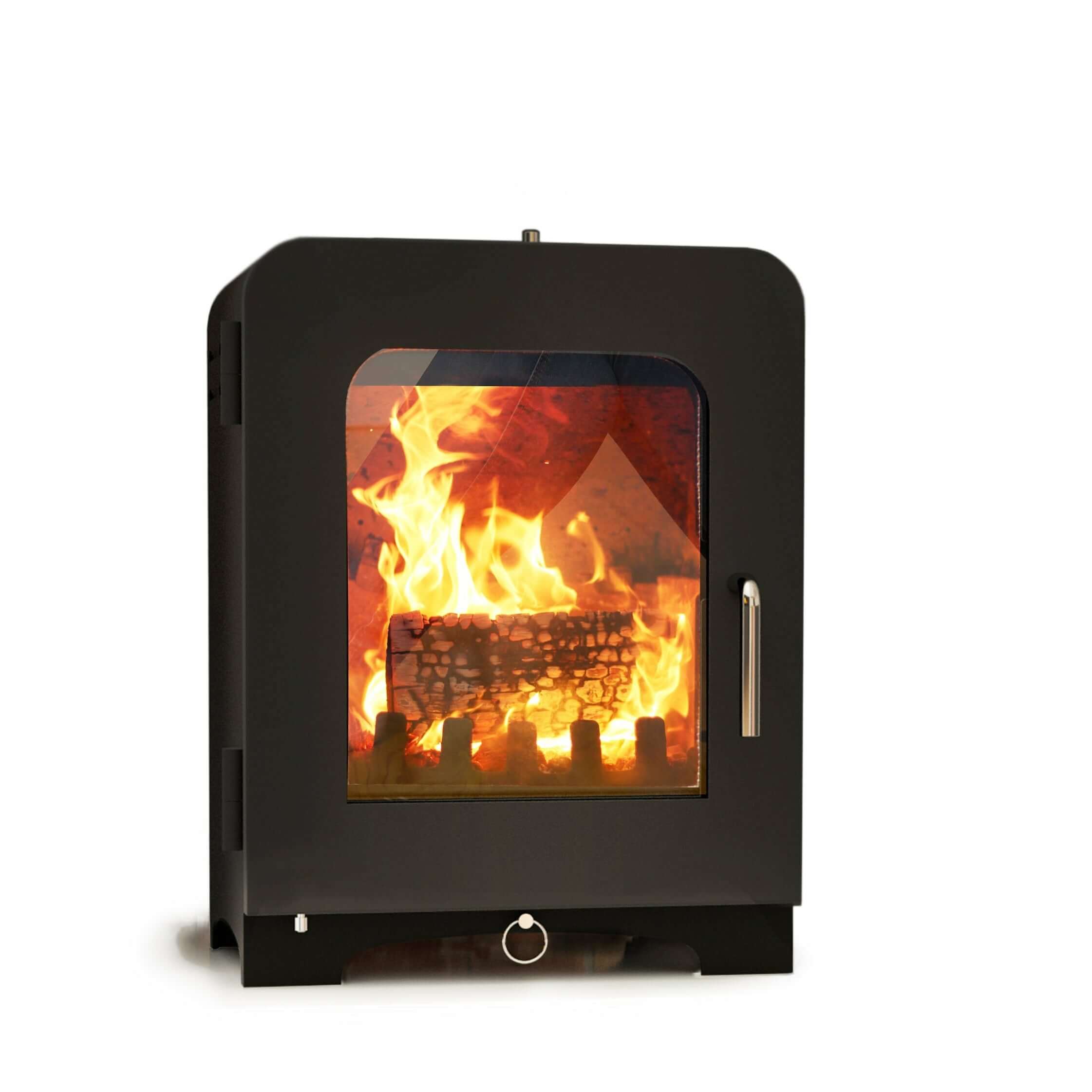 Saltfire ST-2 Multifuel Stove - Glowing Flame