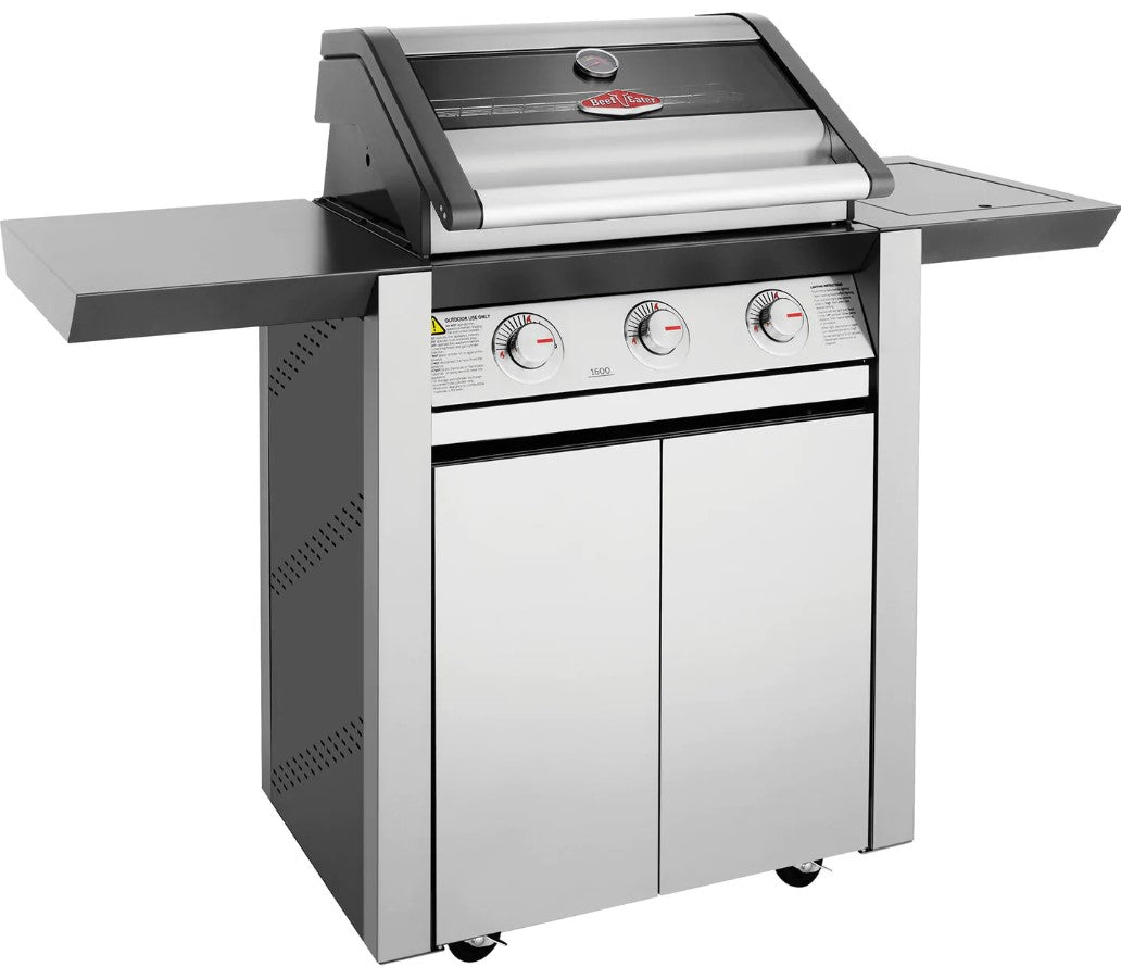 Beefeater 1600S Series - 3 Burner Gas Barbecue Grill and Trolley