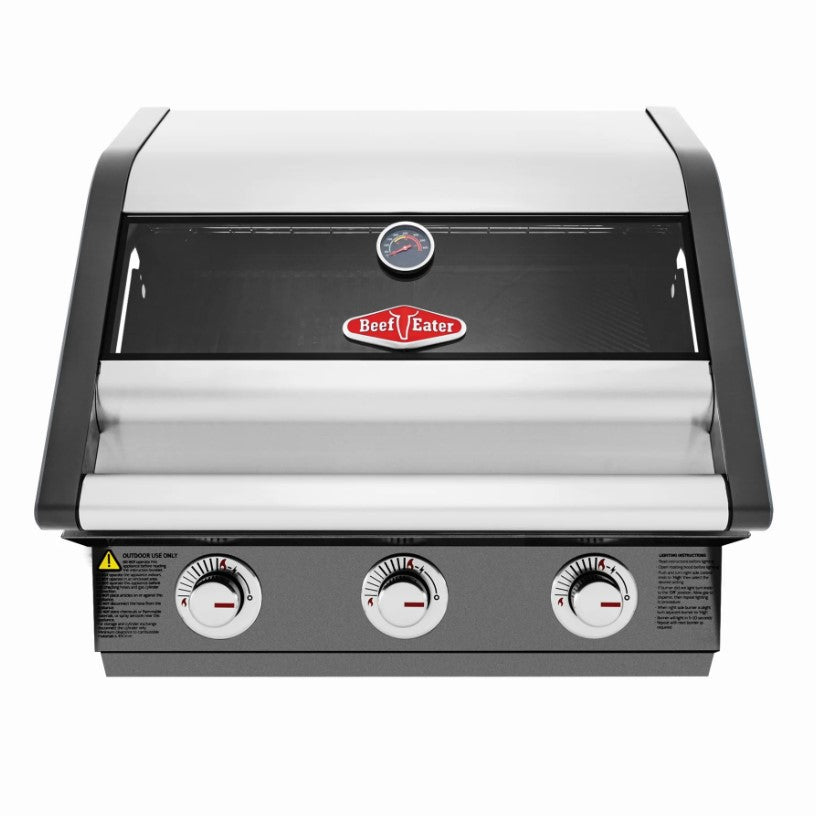 Beefeater 1600E Series - 3 Burner Built in Gas Barbecue Grill
