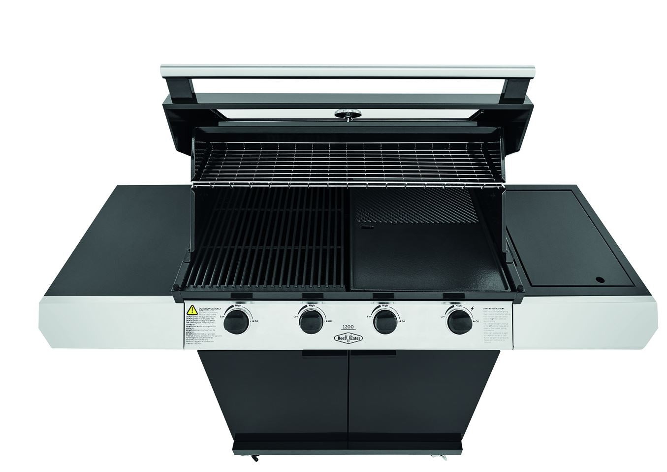 BeefEater 1200E Series - 4 Burner Gas Barbecue and Trolley