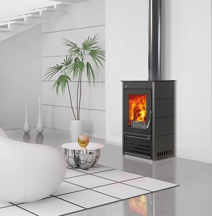 Woodfire CX 8 contemporary boiler stove