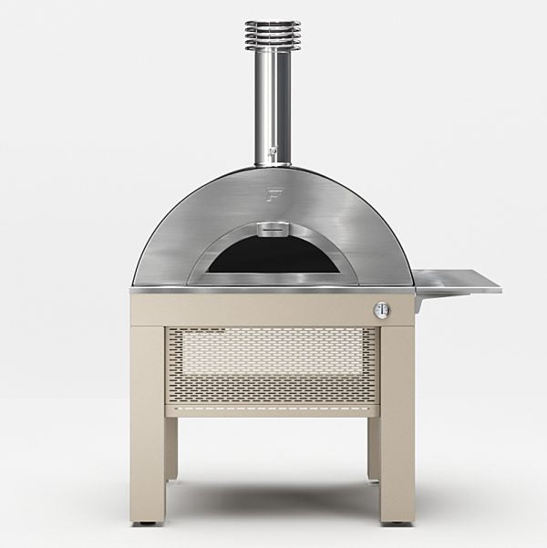 Fontana Bellagio Wood Burning Pizza Oven and Trolley