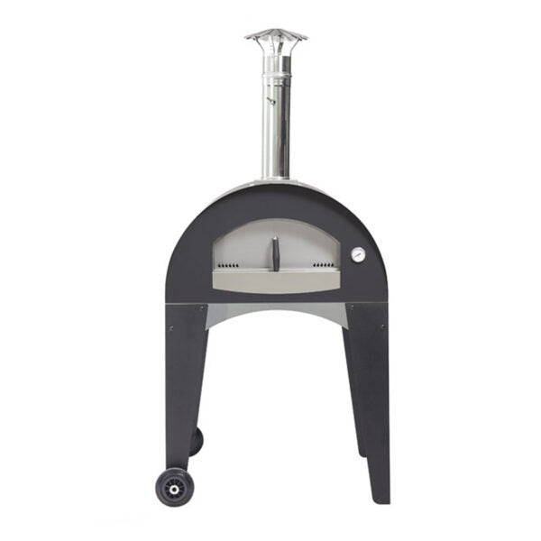 Fontana Forni Capri Wood Fired Pizza Oven and Trolley