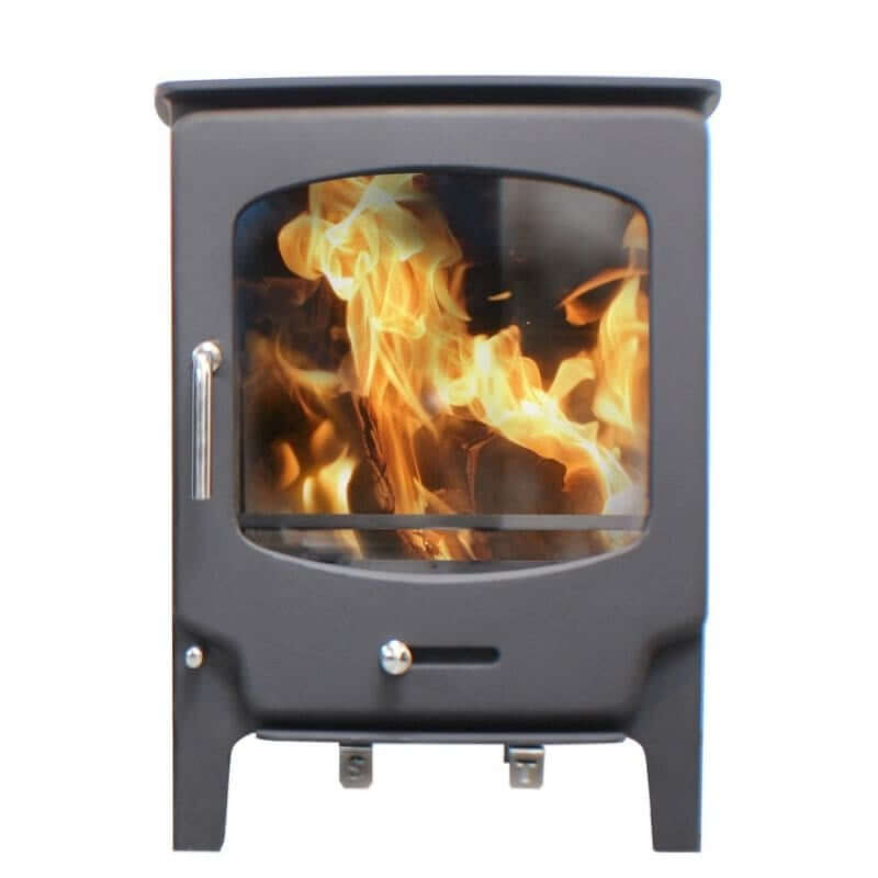 Saltfire ST-X8 Multifuel Stove - Glowing Flame